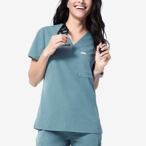 Hydrogreen Catarina One-Pocket Scrub Top